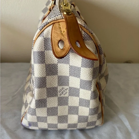 Louis Vuitton Azure Speedy 25 - Picture 3 of 9